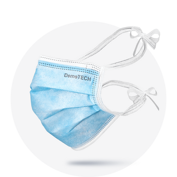 Surgical Disposable Mask Horizontal Head Tie ASTM Level 3 (Box of 50)